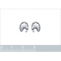 Boucles d'oreilles Fer à Cheval Argent 925/1000