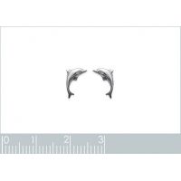 Boucles d'oreilles Dauphin Argent 925/1000