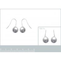 Boucles d'oreilles Boutons Boules Argent 925/1000