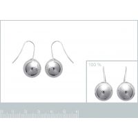 Boucles d'oreilles Boutons Boules Argent 925/1000