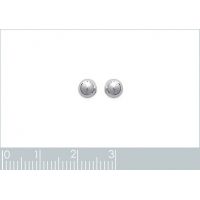 Boucles d'oreilles Boutons Boules Argent 925/1000