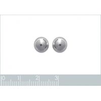 Boucles d'oreilles Boutons Boules Argent 925/1000