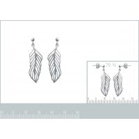 Boucles d'oreilles Feuilles Pendantes Argent 925/1000