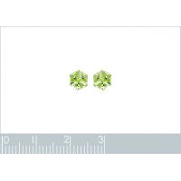 Boucles d'oreilles Boutons CRISTAL Argent 925/1000