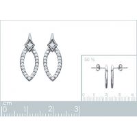 Boucles d'oreillesChic OZ Argent 925/1000 Rhodié