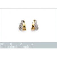 Boucles d'oreilles Plaqué Or Rhodié