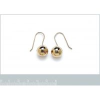 Boucles d'oreilles Boules Plaqué Or
