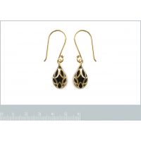 Boucles d'oreilles RESINE Plaqué Or