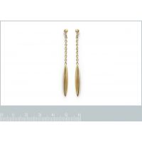Boucles d'oreilles Modernes Plaqué Or