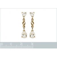 Boucles d'oreilles Pendantes OZ Plaqué Or