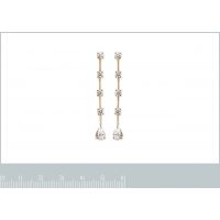 Boucles d'oreilles Pendantes OZ Plaqué Or