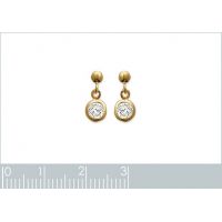Boucles d'oreilles Oxyde Plaqué Or