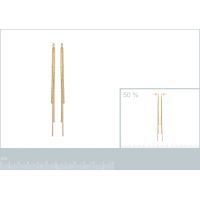 Boucles d'oreilles Pendantes Plaqué Or